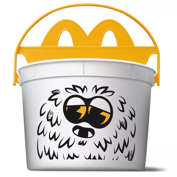 🎃2024 McDONALD'S Halloween Pail Boo Toy Buckets HAPPY MEAL Set Of 2 - Picture 4 of 8